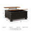 Table basse avec rangement Rebecka
