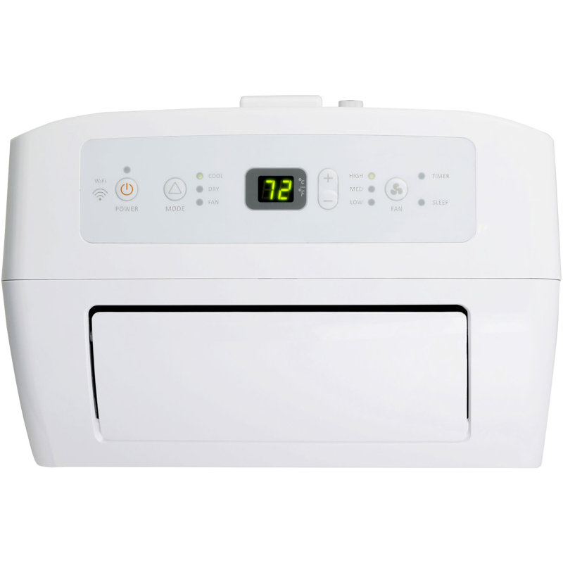 Hisense 8,000 BTU White Portable Air Conditioner with Wi-Fi and Remote