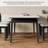 Modern Simple Slab Rock Rectangle Dining Table