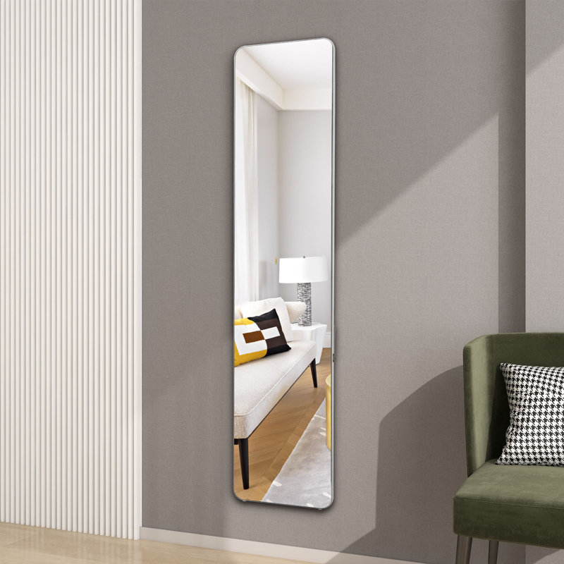 Miroir pleine grandeur, Blanc