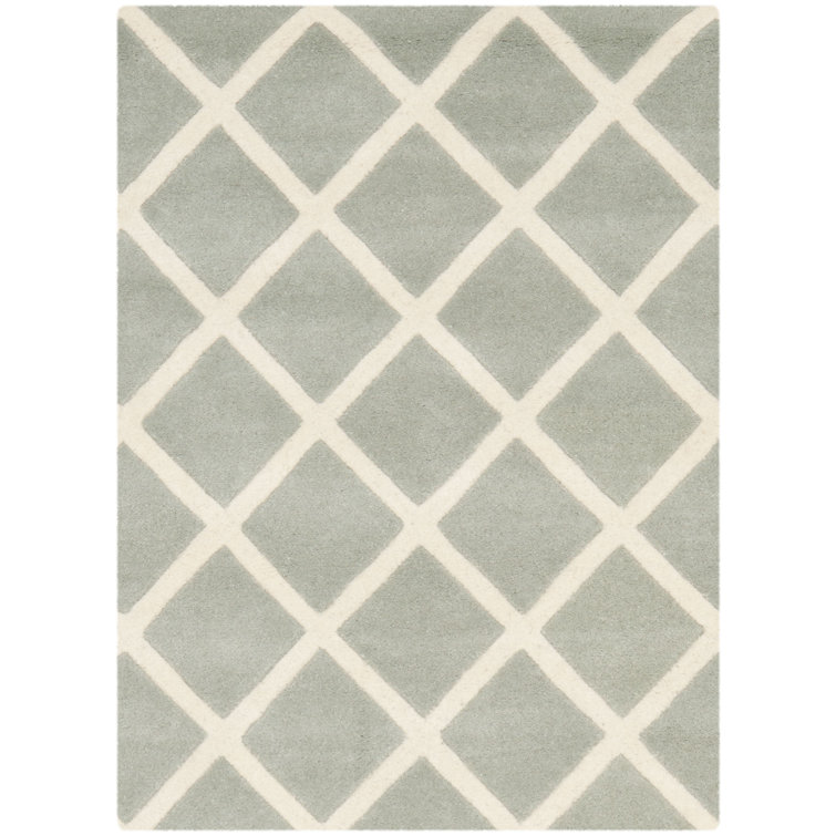 Teresita Hand Tufted Wool Geometric Rug