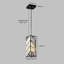 Luminaire suspendu moderne en cristal réglable avec prisme en cristal-386530483