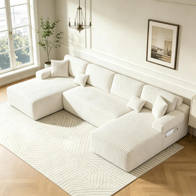 Canapé modulaire en forme de U de Boneless
