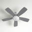 Ventilateur de plafond standard à 5 pales de 52 po avec chaîne de traction et ensemble d'éclairage inclus -60860976