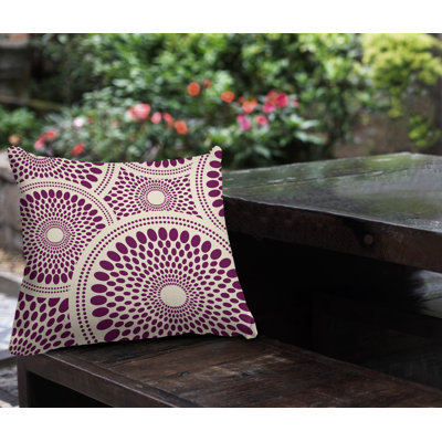 Coussin décoratif intérieur / extérieur Pierson Tribal Abstract