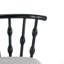 Tabouret de bar d'intérieur en bois Doria, avec revêtement, ensemble de 2-231737403-231737400
