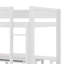 Lit mezzanine double pleine grandeur avec bureau en L, tablettes de rangement, station de charge et lumières-2099900841