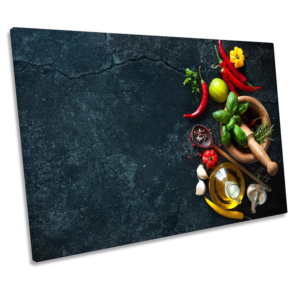 canvas geeks cooking kitchen café - wrapped canvas... Ebern Designs Cooking Fresh Food Chef - Wrapped Canvas Photograph ...