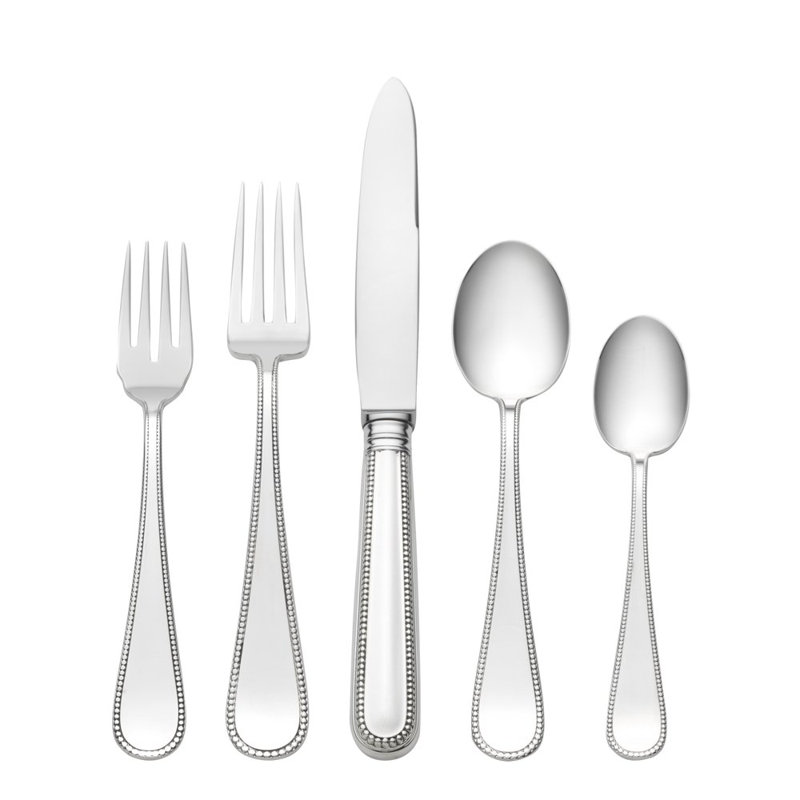 Wallace Palatina 66 Piece Sterling Silver Flatware Set, Service for 12