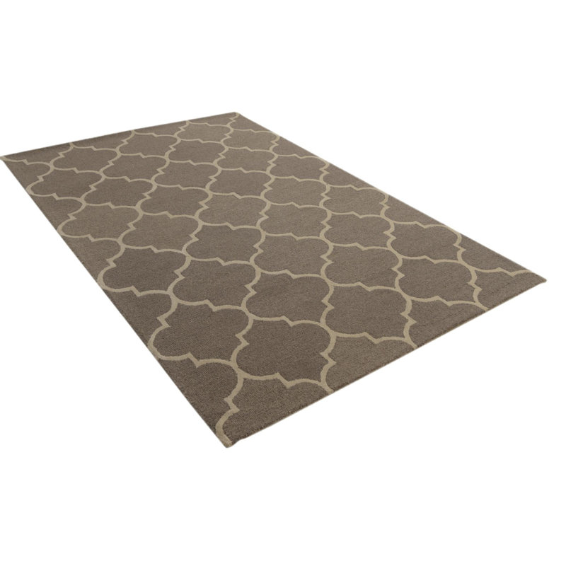 Tapis gris 5 x 8 Powley