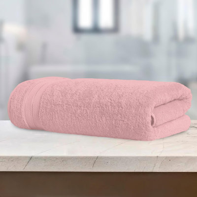 Elegant Comfort 100% Turkish Cotton Viscose Jumbo Bath Towel - Hotel Spa Quality Extra Large 35 X 70 Inch Bath Towel Ultra Soft