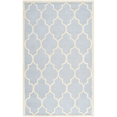 Django Geometric Wool Hand Woven Area Rug