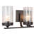 Tanner 3 - Light Dimmable Vanity Light