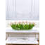 28 Inches Modern Long Pink/White Real Touch Tulip Stems - Faux Floral Luxury French Table Décor