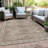 Machine Washable Indoor/Outdoor Xhevrie Beige Rug-758289197
