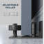 Guide de plancher mural pour porte de grange coulissante robuste (8 options d'installation)
