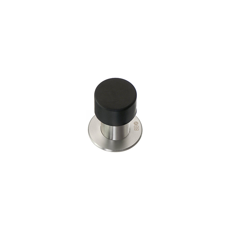 Butoir de porte (plancher ou mur) , Acier inoxydable brossé