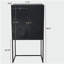 31.5x16.5x60" Cabinet, Black