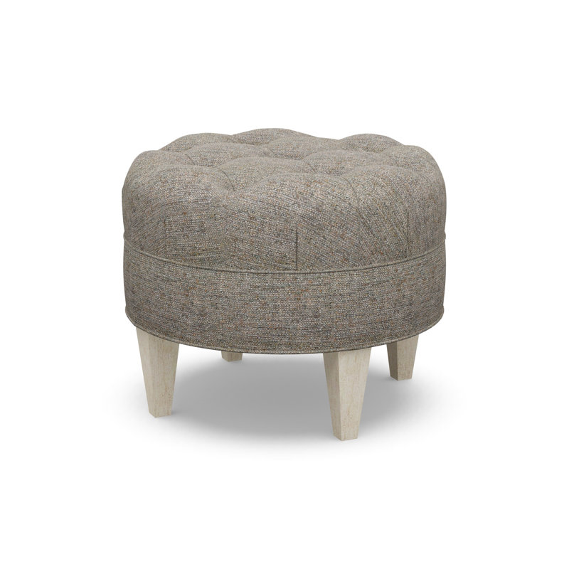 Round Ottoman, 2243-80, Sandstone