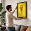 Drifting Jellyfish Botanical - Print-893846301-893846300
