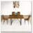 Industrial Rectangular Dining Table-847403457