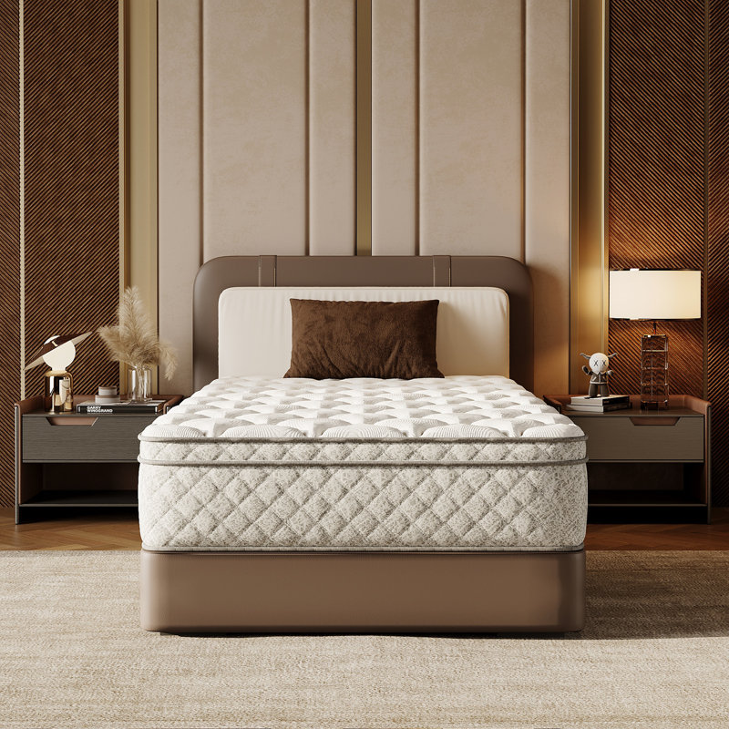 Twin Size Mattress,12 Inch Hybrid Twin Mattress In A Box With Memory Foam And Pocket Spring For Pressure Relief & Comfort Sleep & Zoned Support, Medium Firm,Certipur-US & OEKO-TEX