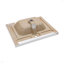 Plateau de meuble-lavabo simple blanc 23,63 "x 18,63" avec 1 trou de robinet et trop-plein (lavabo seulement)