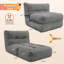 Fauteuil à billes pliable en velours côtelé, canapé de salon multi-positions, sans fauteuil d'assemblage géant pour le salon, la chambre à coucher-131300984