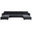 Aliyha 5 Seater Velvet Sofa Bed-465785220