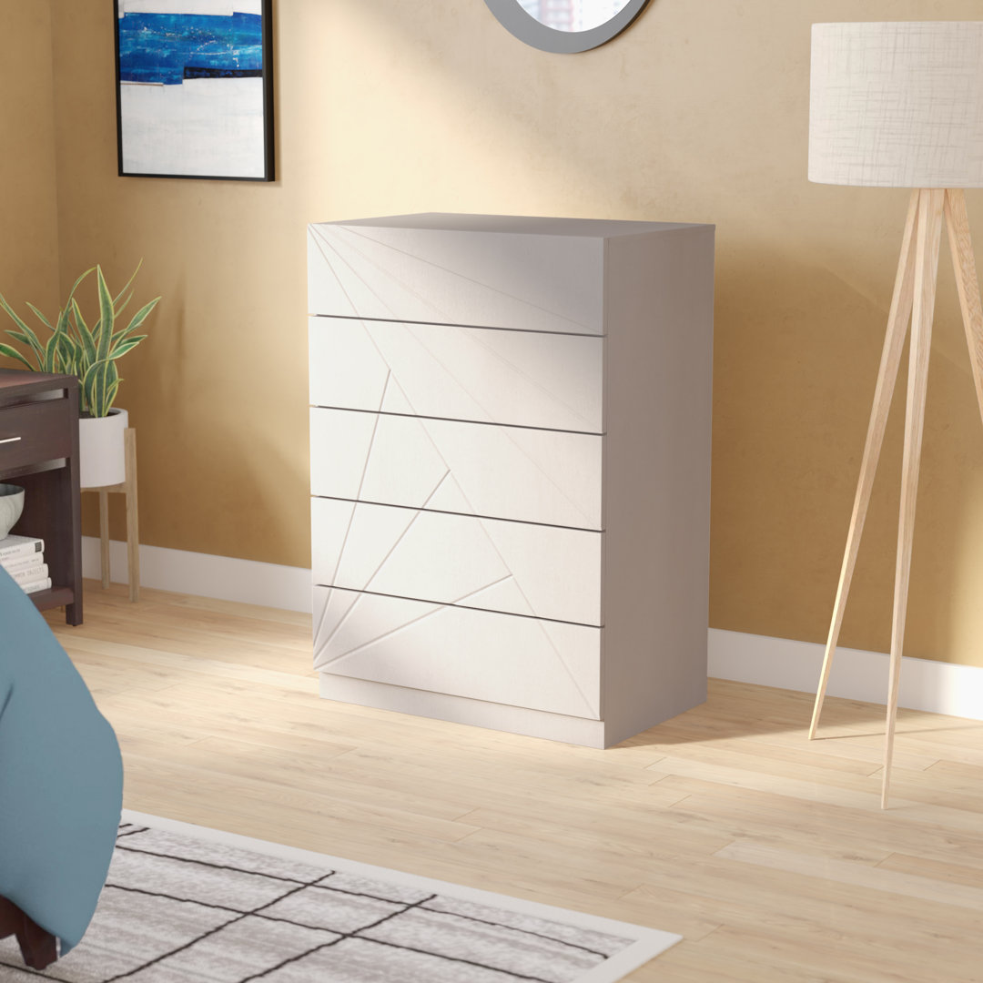 Mcilwain 30'' W 5 - Drawer Dresser Wade Logan®