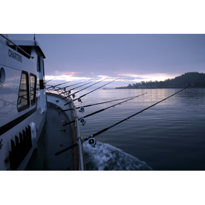 Bateau de pêche et de pêche de Catscandotcom
