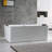 67 " L x 33.5 " W Freestanding and Mounting / Installation Required Whirlpool Plastic / Acrylic Bathtub with Faucet
