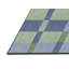 Tapis géométrique bleu / vert Zak-841591321