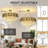 Dimmable Tiered Chandelier with Crystal Accents-377913140-377913141-377913138
