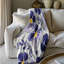 Jeté Sweet Pansy Hideaway - 1 pièce Sherpa Blan Premium-795908805