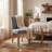 Solid Wood Upholstered Dining Chairs-1284124901