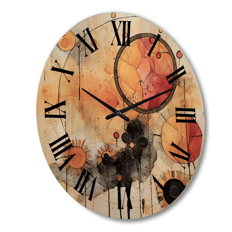Horloge murale Escape To Serenity, Très grand