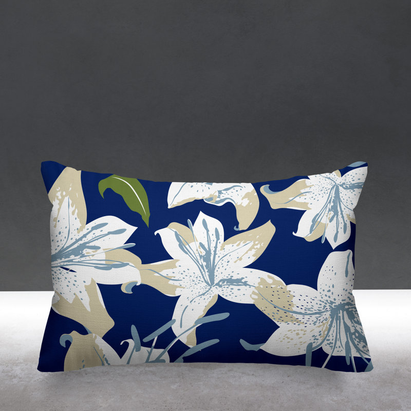 Housse et insert de coussin d'extérieur pour l'extérieur, Bleu marine