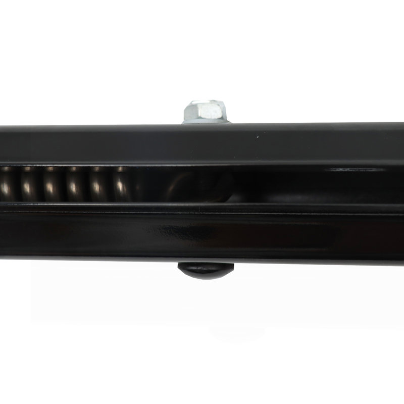 Universal 30" Black Straight Spring Loaded Mud Flap Hanger