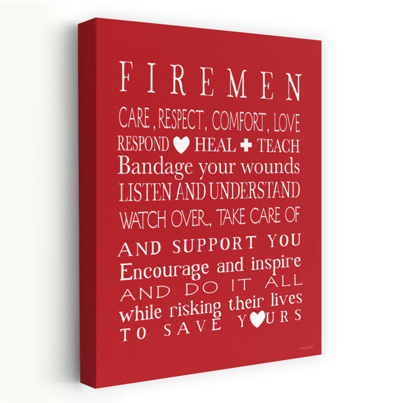 Firemen Abstract Contemporary Art, 60" H x 40" W