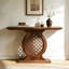 Console brune de style chinois rétro-129574691