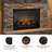 Philly 31.25'' W Black Fireplace Insert