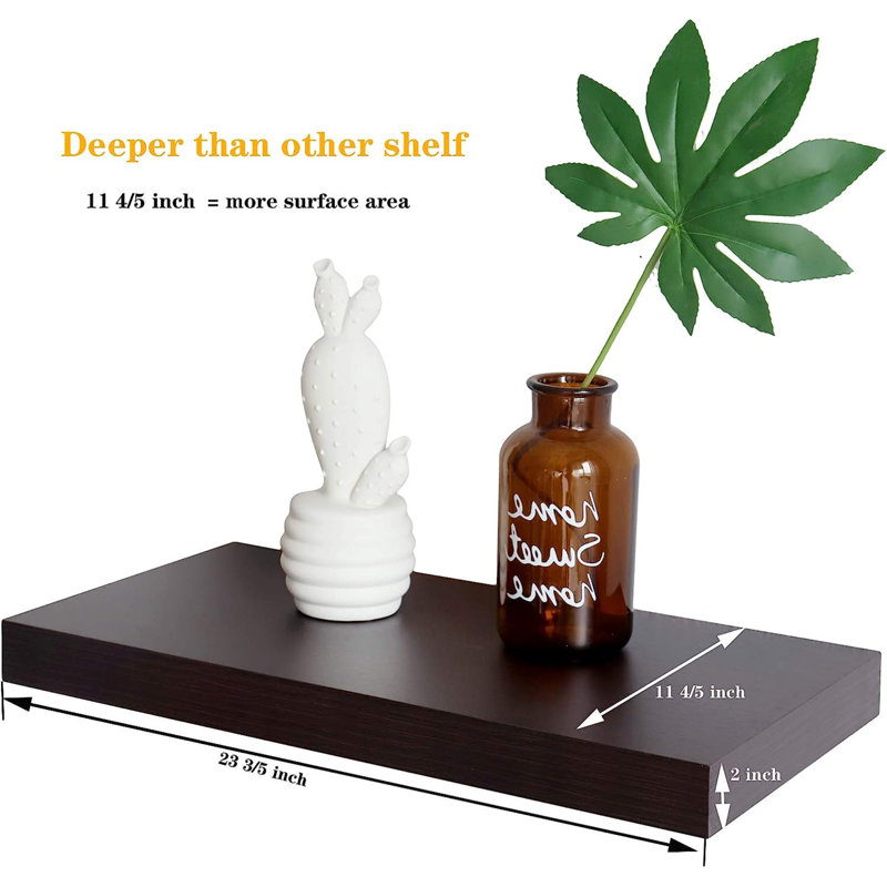2 Piece Floating Shelf