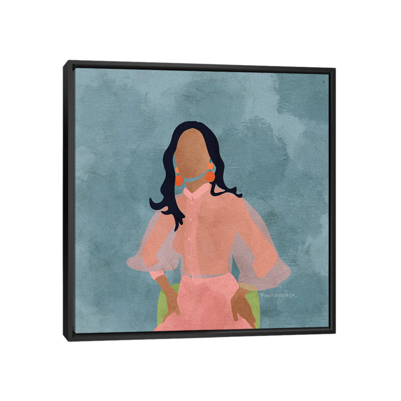 Impression, H 37 po x l 37 po x P 1,5 po, Pas de tapis, Toile avec cadre noir