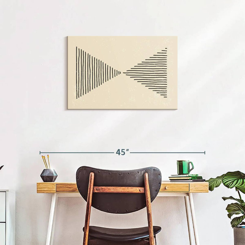 Avery Triangle Abstract, 20" H x 30" W