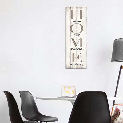 Home by CAD Designs - Wrapped Canvas Panoramic Print