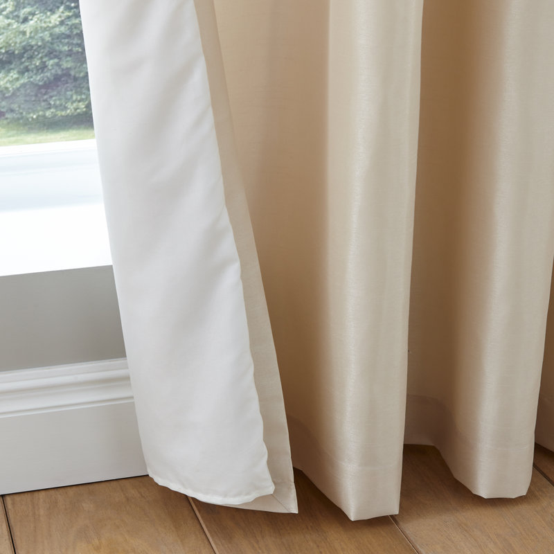 Glitzy Sequin Lined Eyelet Curtains, 168 W x 137 D cm