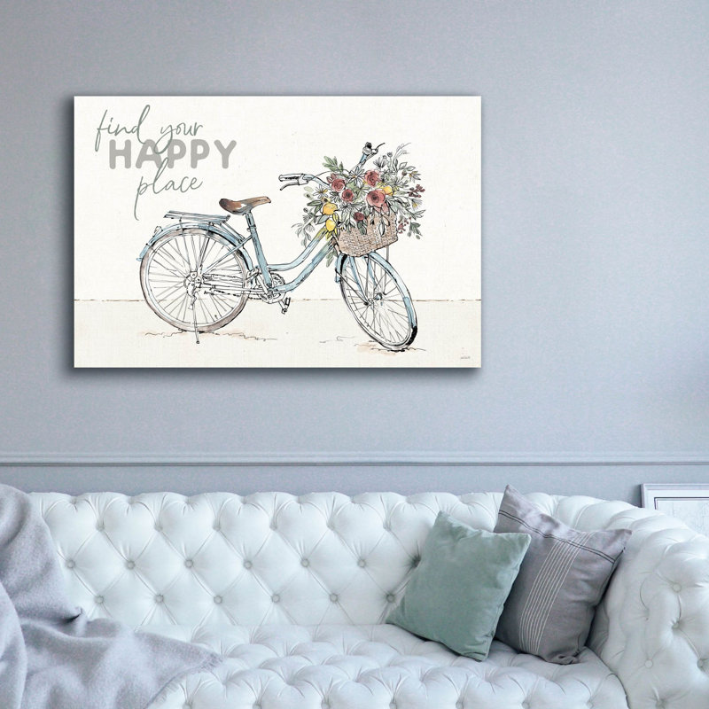 Toile épique Graffiti «Farmhouse Flea Market 6» par Anne Tavoletti, 60 po x 40 po, H 40 po x l 60 po x P 1,5 po