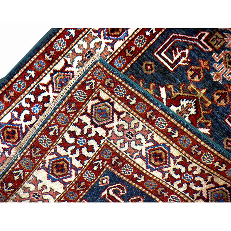Hand Knotted Wool Moroccan Area Rug