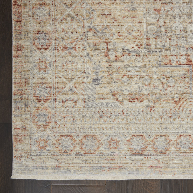 Tapis gris, Rectangle 5 pi 3 po x 7 pi 9 po